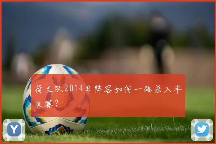 荷兰队2014年阵容如何一路杀入半决赛？