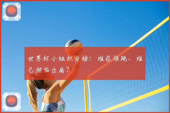 世界杯小组积分榜：谁在领跑，谁已濒临出局？