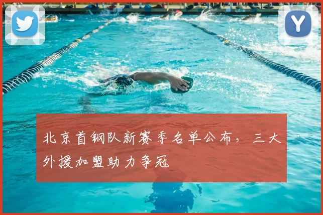 北京首钢队新赛季名单公布，三大外援加盟助力争冠