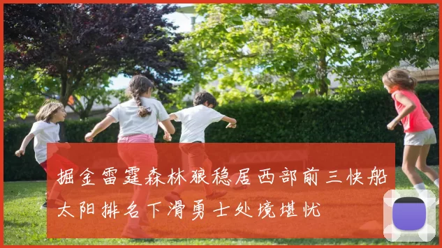 掘金雷霆森林狼稳居西部前三快船太阳排名下滑勇士处境堪忧